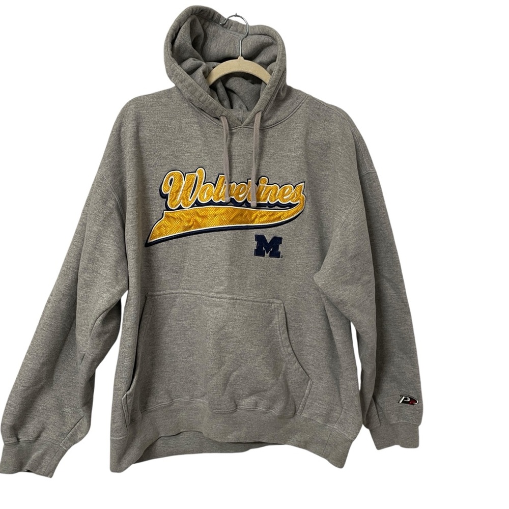 Pro Player P2 Large Men’s University of Michigan Wolverines Pullover Hoodie